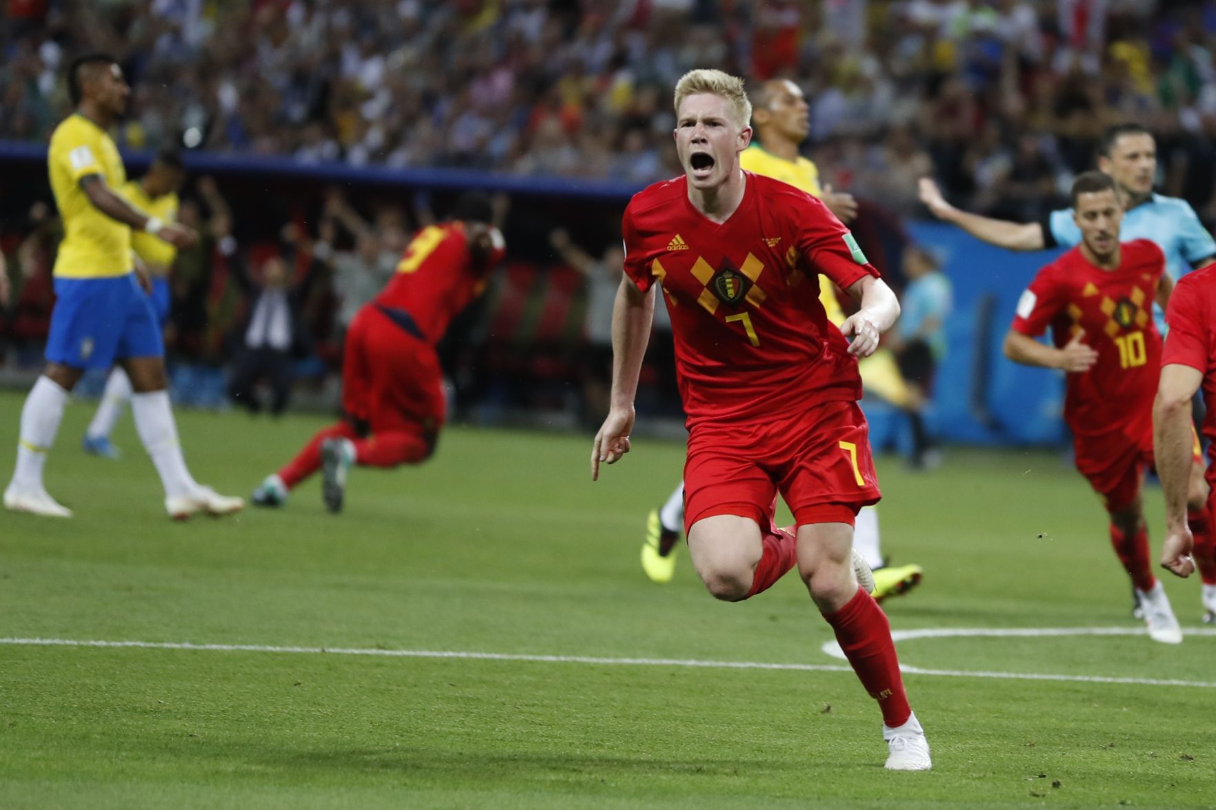 Brazil vs. Belgium